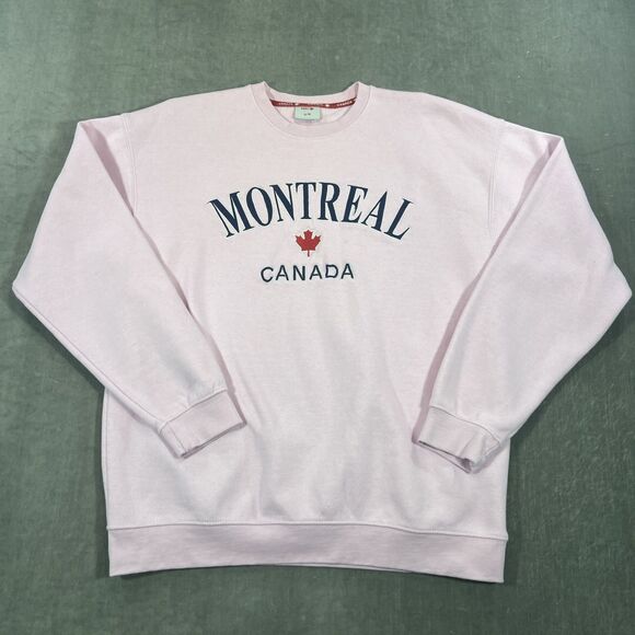 MRJ Other - Montreal Canada Mens XL Light Pink Crewneck Sweatshirt